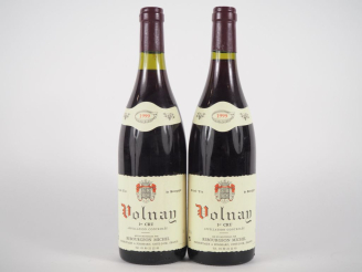 Vente aux enchères 2 BOUTEILLES VOLNAY 1er CRU MICHEL REBOURGEON - 1999
