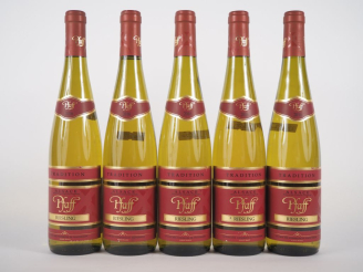 Vente aux enchères 5 BOUTEILLES RIESLING 'TRADITION' PFAFF - 2016