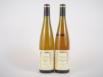 Vente aux enchères 2 BOUTEILLES CAVE DE TURCKEIM : 1 RIESLING 2015 - 1 GEWURZTRAMINER 201