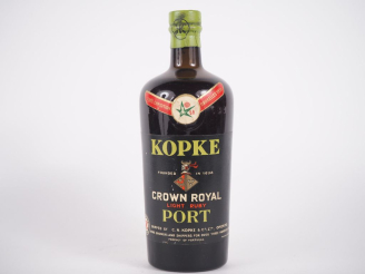 Vente aux enchères 1 BOUTEILLE PORTO KOPKE 'CROWN ROYAL' - 1958