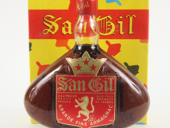 1 BOUTEILLE GRANDE FINE ARMAGNAC SAN GIL - COFFRET