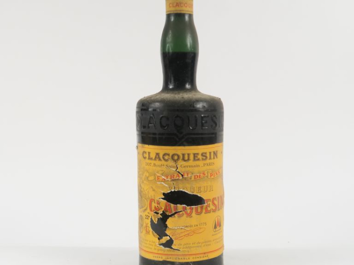 1 VIEILLE BOUTEILLE CLACQUESIN - EA - CAPS ÉTAIN