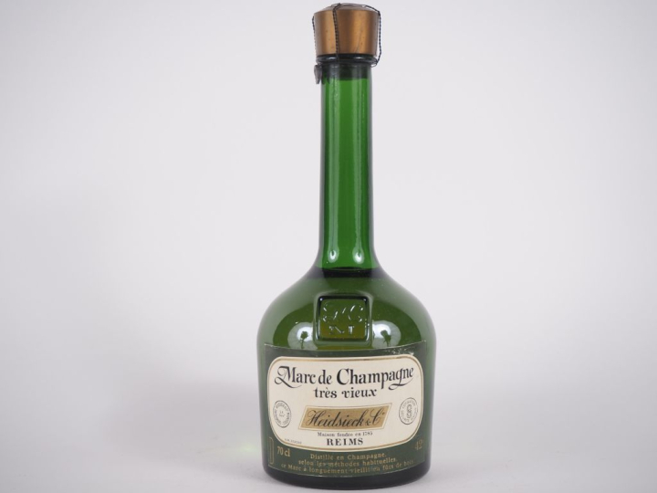 1 BOUTEILLE MARC DE CHAMPAGNE 'TRÈS VIEUX' HEIDSIECK 42°