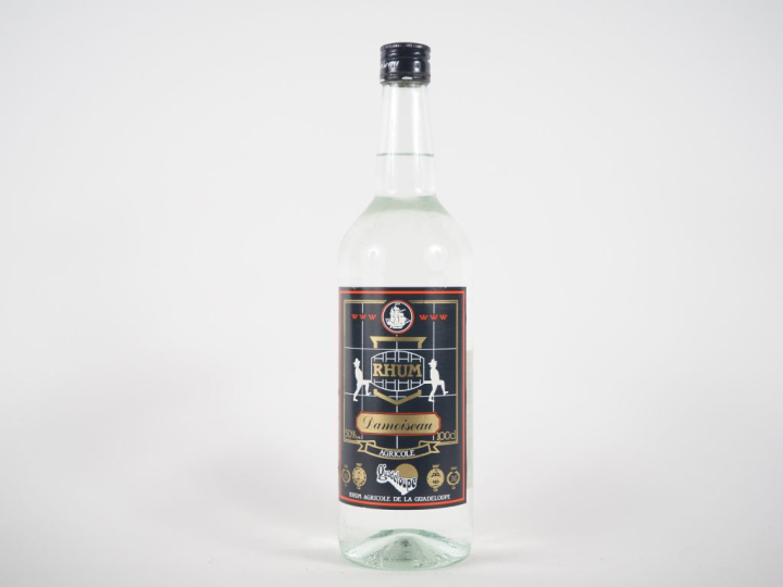 1 BOUTEILLE (1 L) RHUM BLANC DAMOISEAU 50°