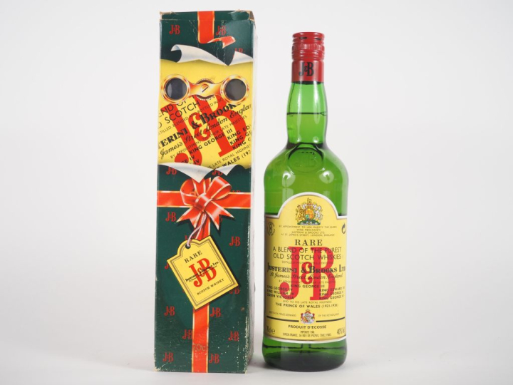 1 BOUTEILLE WHISKY JB - COFFRET