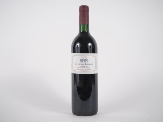 Vente aux enchères 1 BOUTEILLE LES CLOS DE PAULILLES COLLIOURE - 1996