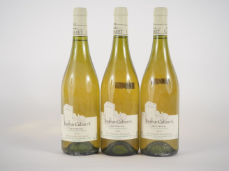 Vente aux enchères 3 BOUTEILLES LAURAN CABARET BLANC MINERVOIS : 1  de 2013 - 2 de 2014