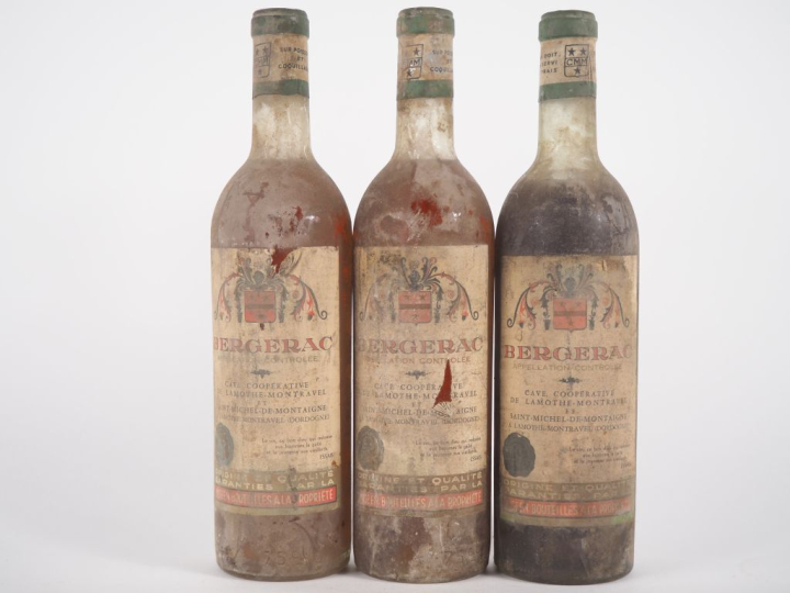 3 VIEILLES BOUTEILLES BERGERAC - NM - 2 LB/1 HEP-MEP