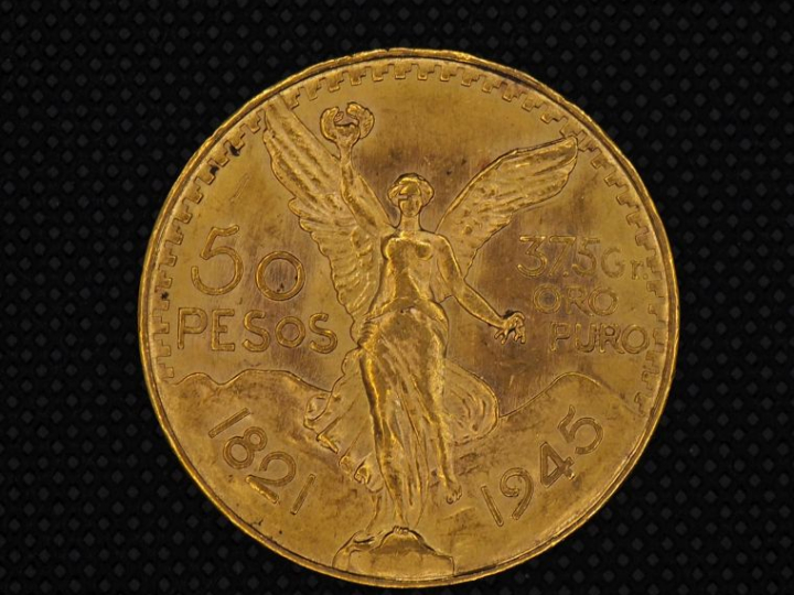 1 pièce de 50 pesos, or FRAIS ACHETEUR : 10 % HT   