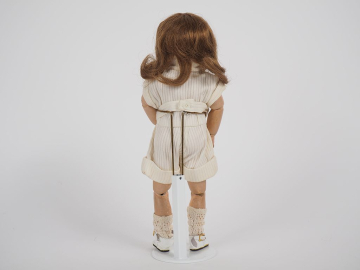 Très jolie poupée Bleuette Unisfrance tête porcelaine bouche ouverte a