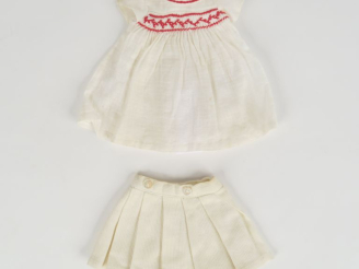 Vente aux enchères Lot de 2 vêtements Gauthier Languereau « smoks » de 1946 et une partie
