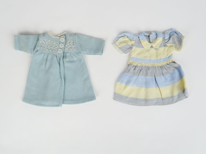 Lot de 2 vêtements  de Bleuette Gautier Languereau « tartare » de 1950