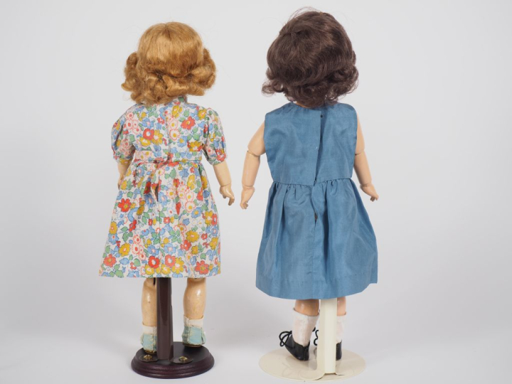 Lot de 2 poupées : Poupée Rosette de fabrication SFBJ moule 301 tête m