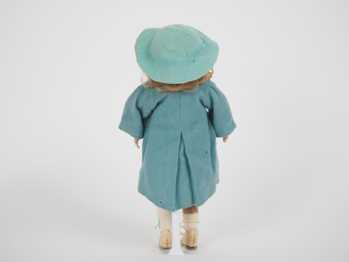 Poupée Bleuette Unifrance marqué 301 1 1/4 tête porcelaine bouche ouve