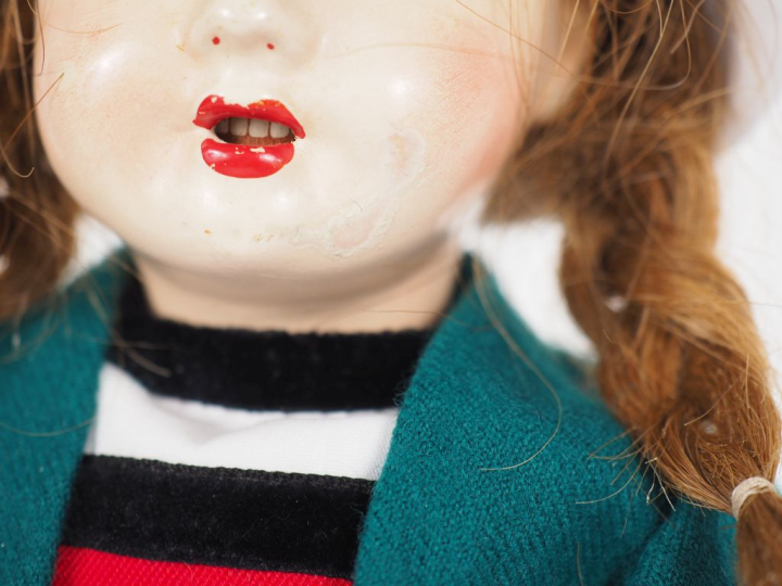 Poupée Rosette entièrement en composition marquée 3 sur la tête et 3 s