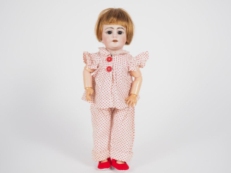 Vente aux enchères Poupée allemande de fabrication Simon   Halbig tête porcelaine moule 1