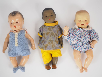 Vente aux enchères Lot de bébés de petite taille état d’usage dont bébé Armand Marseille 