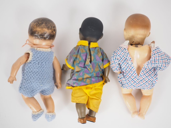 Lot de bébés de petite taille état d’usage dont bébé Armand Marseille 