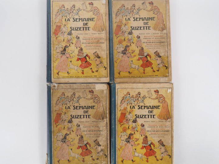 La Semaine de Suzette. 4 vol. Année 1911 et 1912