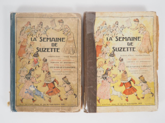 Vente aux enchères La Semaine de Suzette. 2 vol. Année 1907. Relié