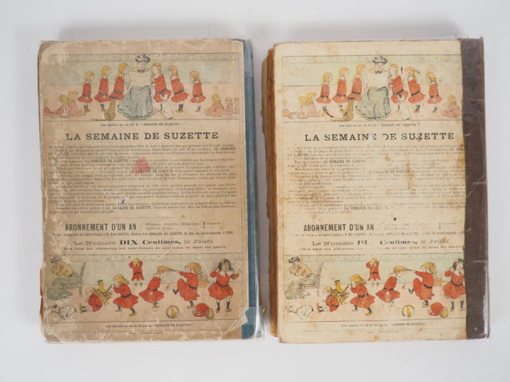 La Semaine de Suzette. 2 vol. Année 1907. Relié