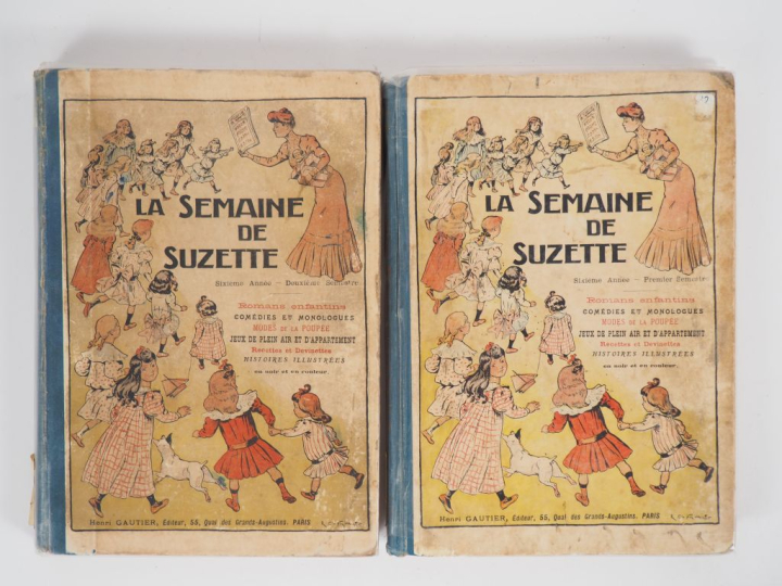 La Semaine de Suzette. 2 vol. Année 1910. Lié