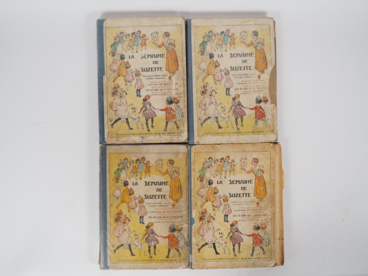 La Semaine de Suzette. 4 vol. Année 1928 et 1929
