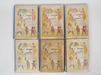 Vente aux enchères La Semaine de Suzette. 6 vol. Année 1933, 1934 et 1935