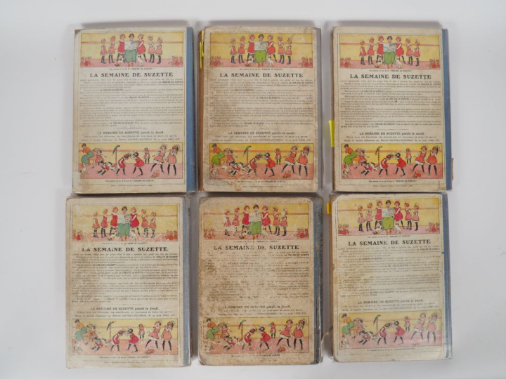 La Semaine de Suzette. 6 vol. Année 1933, 1934 et 1935
