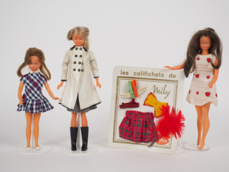 Vente aux enchères Lot de poupées mannequins des années 60 fabrication Gégé dont rare bab