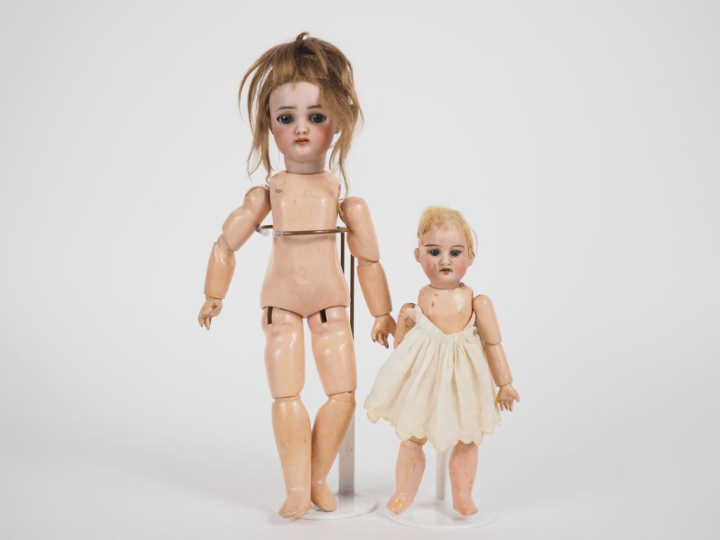 Poupée Simon et Halbig marquée 1078 S/H 4, yeux basculants bleus BO su