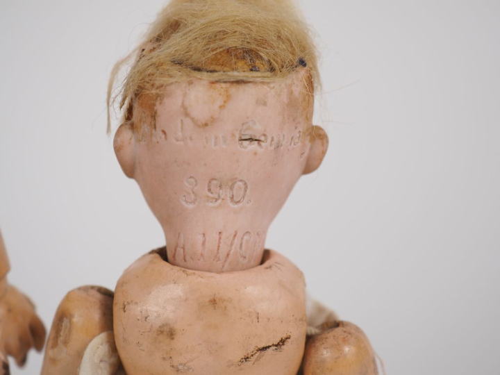 Poupée Simon et Halbig marquée 1078 S/H 4, yeux basculants bleus BO su