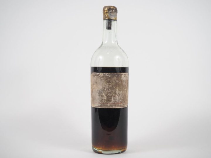 1 BOUTEILLE CHÂTEAU D'YQUEM 1er CCS SAUTERNES - 1923 - GRANDE VIDANGE/