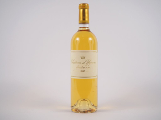 Vente aux enchères 1 BOUTEILLE CHÂTEAU D'YQUEM 1er CCS SAUTERNES - 2005