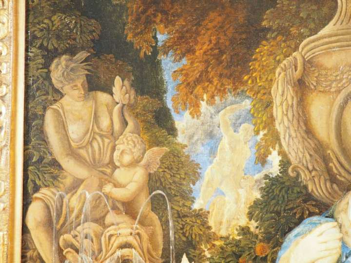 D'après Gaspar Netsher.  "portrait de la Reine Marie II d'Angleterre" 