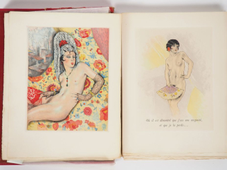 Vente aux enchères [CHIMOT] TALON (Louis-René). LA BELLE CAROLINA. Paris, Édition Réservé