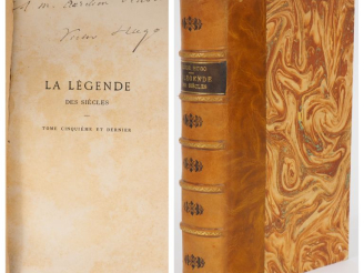 Vente aux enchères HUGO (Victor). LA LÉGENDE DES SIÈCLES. Tome cinquième et dernier P., L