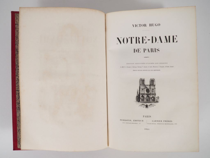 HUGO (Victor). NOTRE-DAME DE PARIS. Édition illustrée d'après les dess