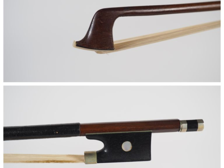 Violon allemand 1920 - 1930 35,9 mm. (Prêt à jouer). On y joint un arc