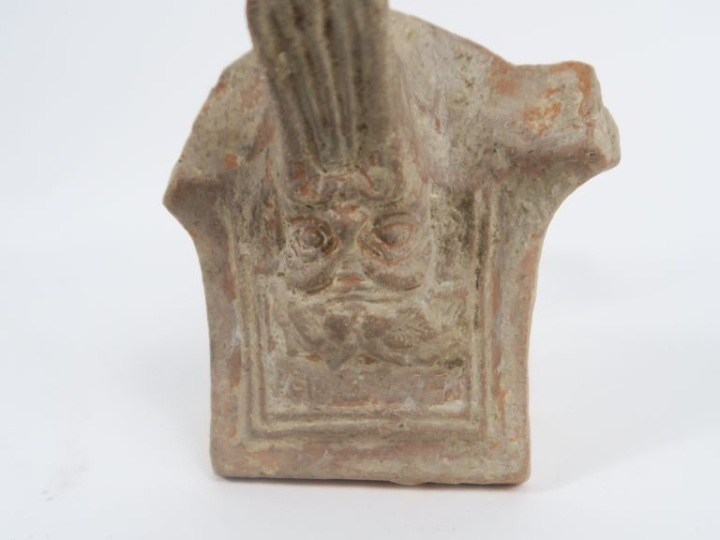 Tête de Silène hellénistique qui servait de tenon dans un brasero en t