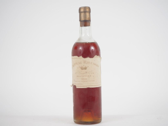 Vente aux enchères 1 BOUTEILLE CHÂTEAU RIEUSSEC 1er CC SAUTERNES - 1958 - MEP/EA 