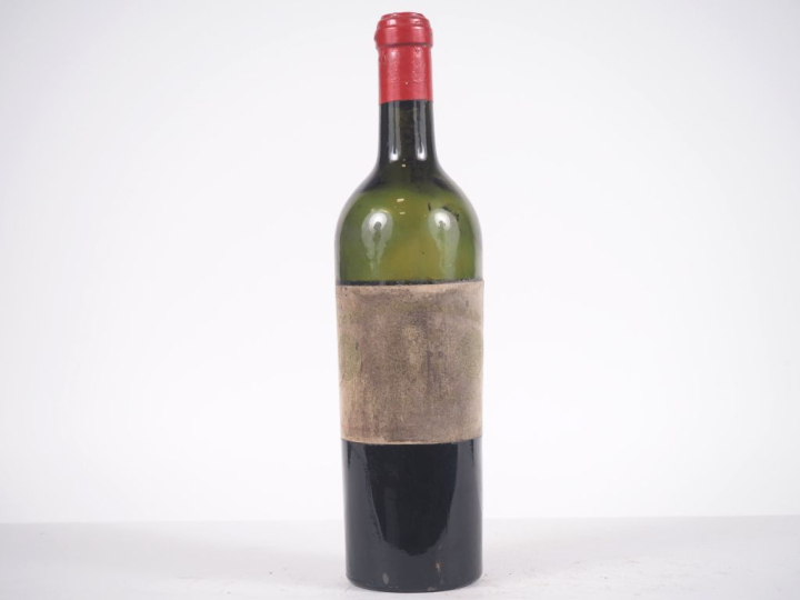 1 BOUTEILLE CHEVAL BLANC 1er GCC ST ÉMILION - 1924 - VIDANGE/MILLÉSIME