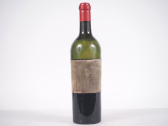 Vente aux enchères 1 BOUTEILLE CHEVAL BLANC 1er GCC ST ÉMILION - 1924 - VIDANGE/MILLÉSIME