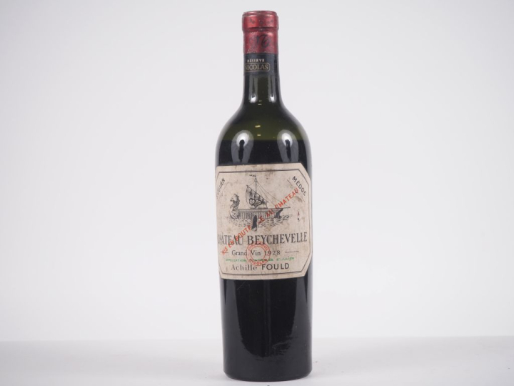 1 BOUTEILLE CHÂTEAU BEYCHEVELLE ST JULIEN - 1928 - VIDANGE/ES/ELA/CAPS