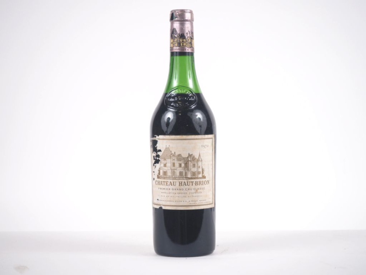 1 BOUTEILLE CHÂTEAU HAUT BRION 1er GCC GRAVES - 1972 - 5 CM EA/CAPSULE