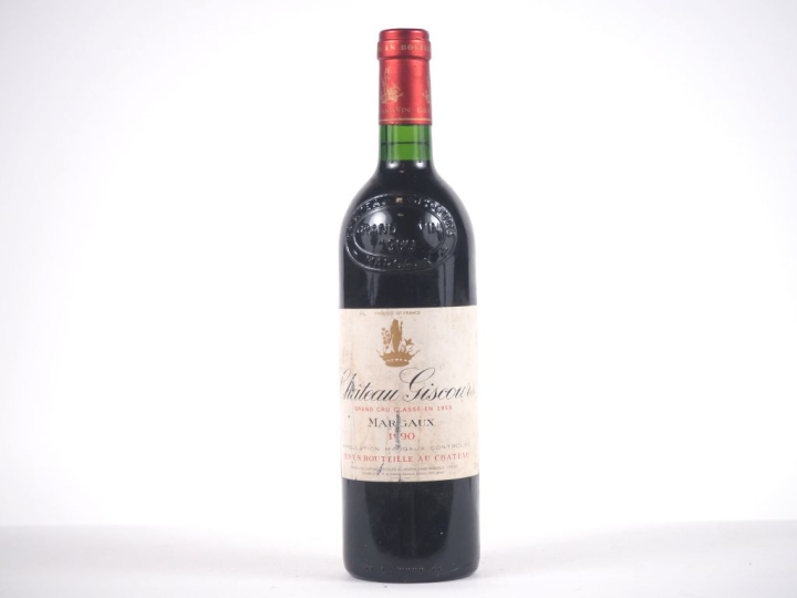 1 BOUTEILLE CHÂTEAU GISCOURS GCC MARGAUX - 1990 - ELS/ELA