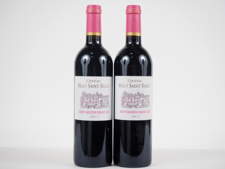 2 BOUTEILLES CHÂTEAU HAUT SAINT BRICE GC ST ÉMILION - 2011 