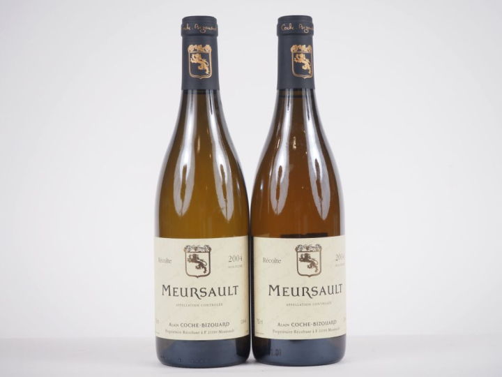 2 BOUTEILLES MEURSAULT ALAIN COCHE BIZOUARD - 2004