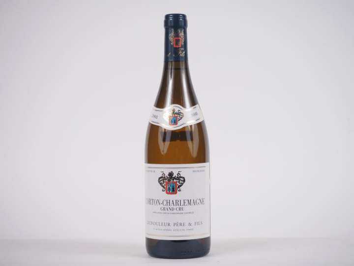 1 BOUTEILLE CORTON CHARLEMAGNE GC DUFOULEUR PÈRE   FILS - 2008