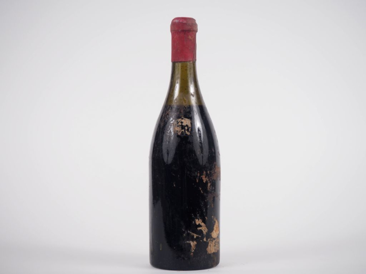 1 BOUTEILLE ALOXE CORTON - 1921 - PRÉSUMÉE - 5 CM/SE 
